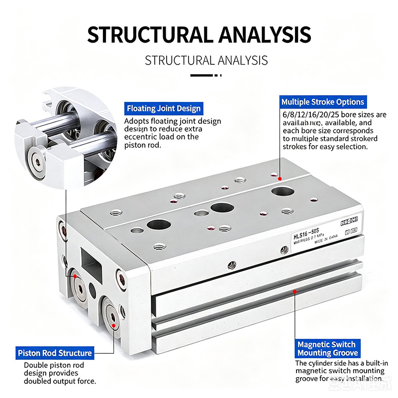 HLS / HLSL Series Slide Cylinder