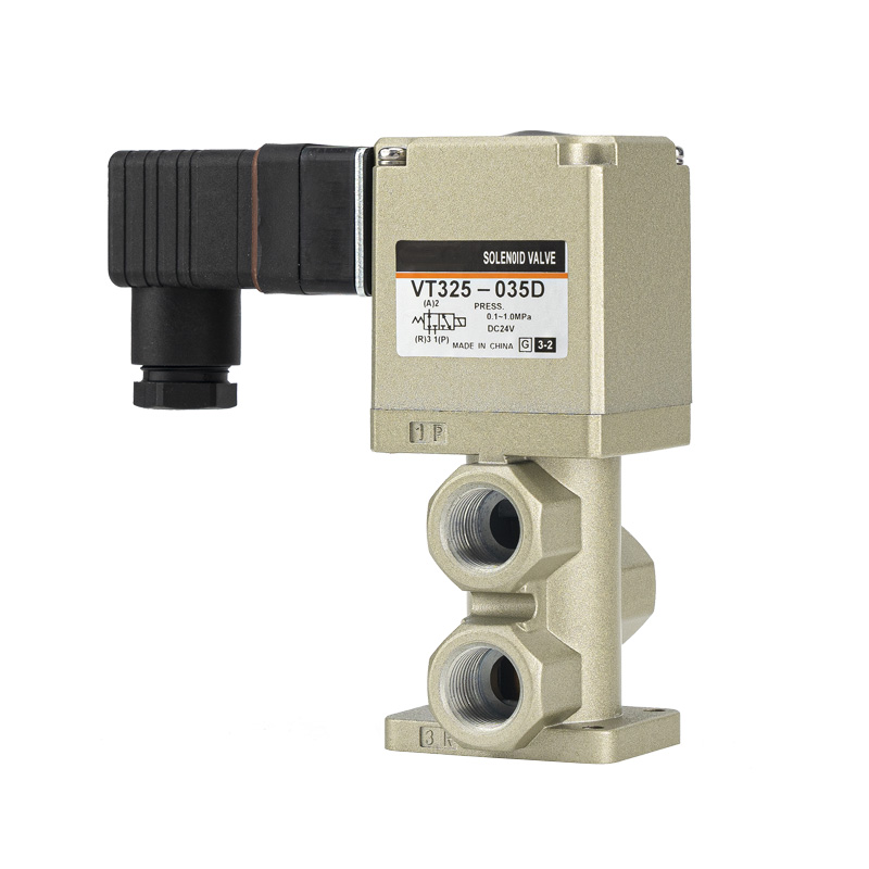 VT325 3-portars magnetventil/ direktmanövrerad poppet typ
