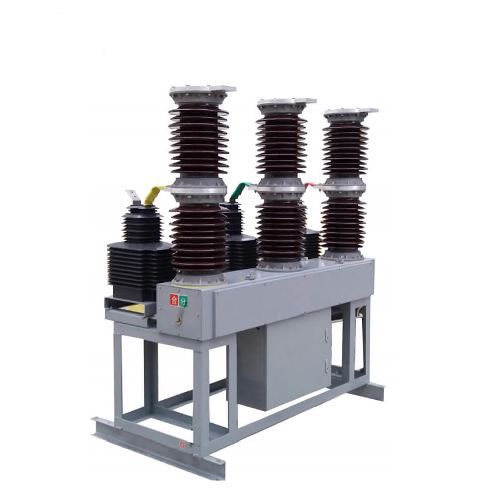 ZW7-40.5kV Högspänning 3 stolpar switchar 35kv H.V. Utomhusvakuumbrytare